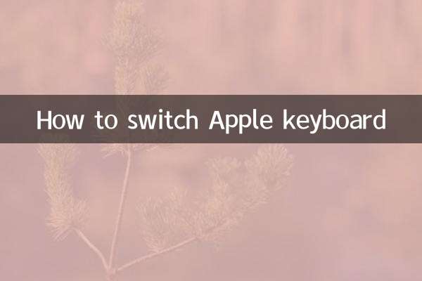 So wechseln Sie die Apple-Tastatur