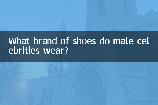 पुरुष सेलिब्रिटी किस ब्रांड के जूते पहनते हैं?