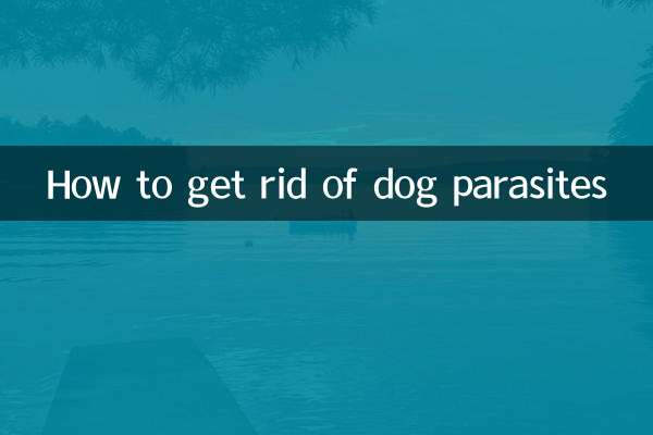 怎麼去除狗狗寄生蟲