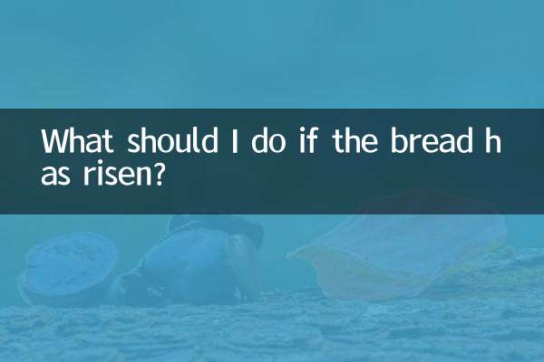 ماذا علي أن أفعل إذا ارتفع الخبز؟