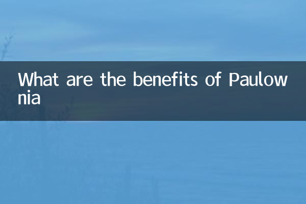 Quali sono i benefici della Paulownia?