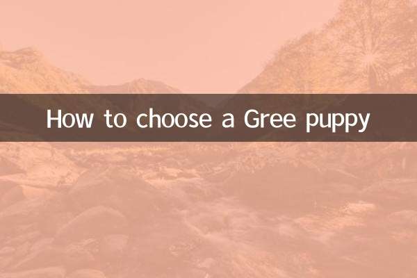 Comment choisir un chiot Gree