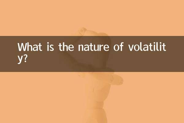 Qual è la natura della volatilità?
