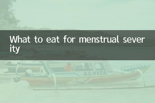 Was für die Menstruationsschweregie essen zu essen