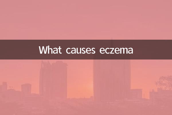 O que causa eczema