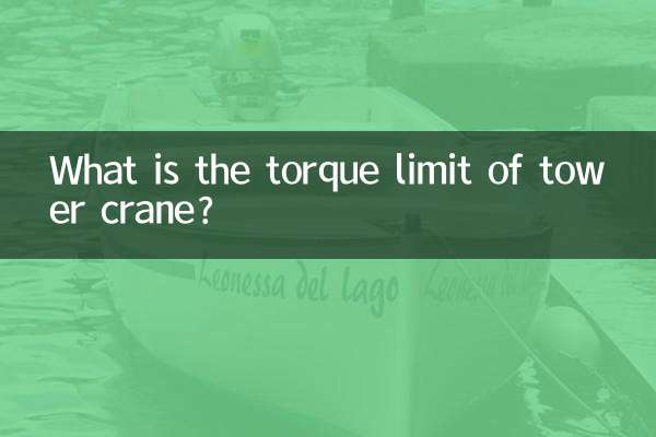 ٹاور کرین کی ٹارک کی حد کیا ہے؟