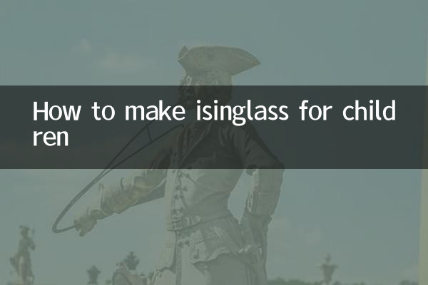 بچوں کے لئے آئسنگلاس کیسے بنائیں