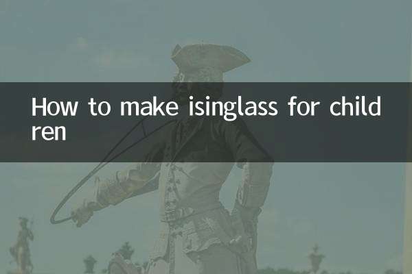 How to make isinglass for children