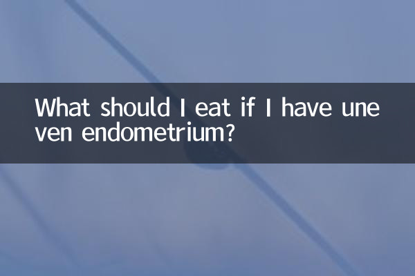 Cosa dovrei mangiare se ho un endometrio irregolare?