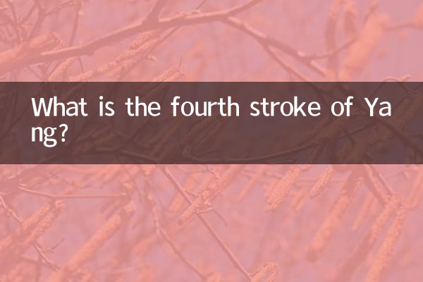 यांग का चौथा स्ट्रोक क्या है?
