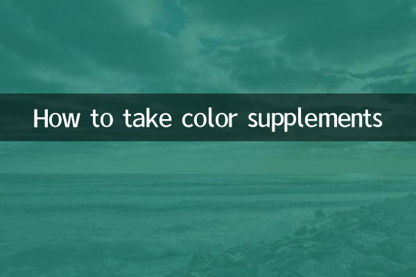 So nehmen Sie Farbpräparate ein