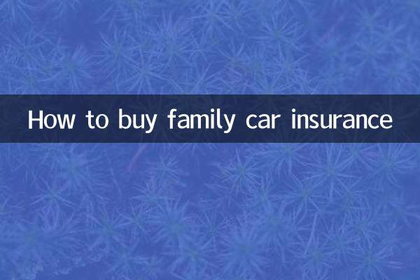 So schließen Sie eine Familien-Kfz-Versicherung ab