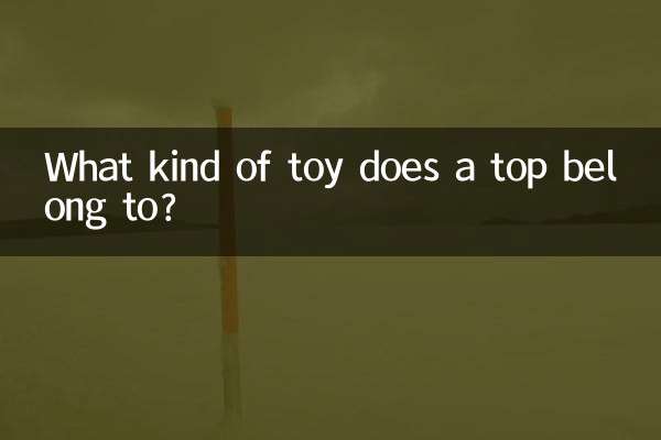What kind of toy does a top belong to?