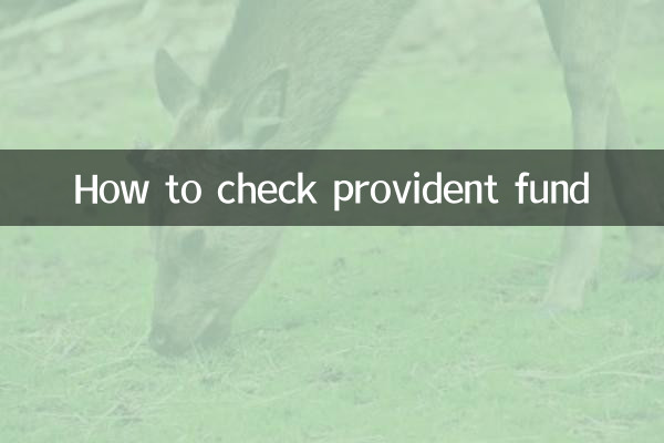 查公积金怎么查询