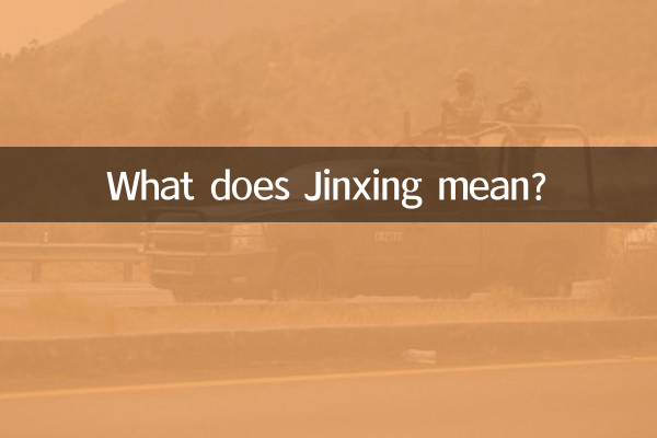 ¿Qué significa Jinxing?