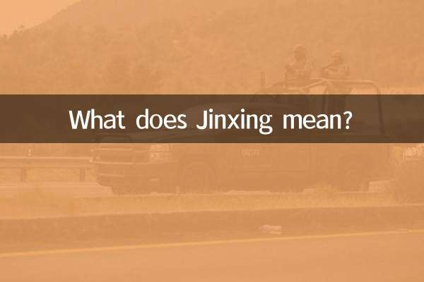 ¿Qué significa Jinxing?