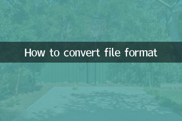 কিভাবে ফাইল ফরম্যাট কনভার্ট করবেন
