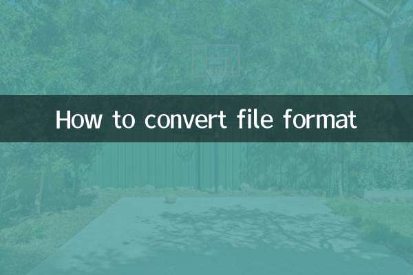 কিভাবে ফাইল ফরম্যাট কনভার্ট করবেন