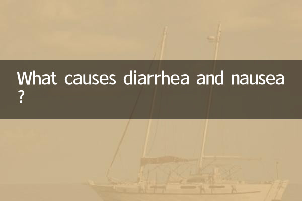 What causes diarrhea and nausea?