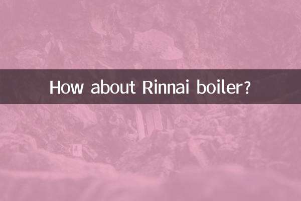 リンナイのボイラーはどうでしょうか？