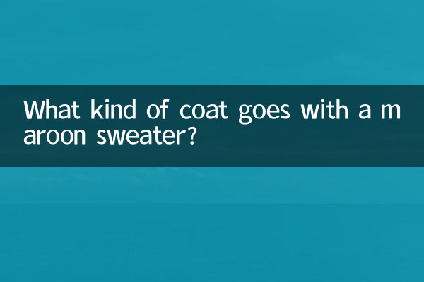 Quel genre de manteau va avec un pull marron ?