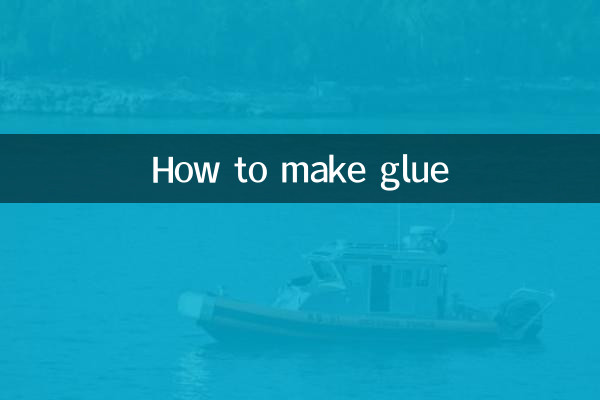 گلو بنانے کا طریقہ