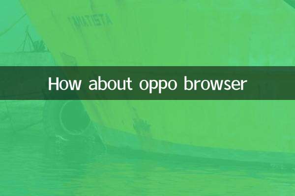 Et le navigateur Oppo