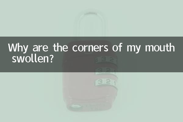 Pourquoi les coins de ma bouche sont-ils enflés ?