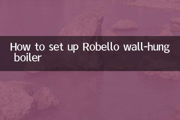 Come installare la caldaia murale Robello