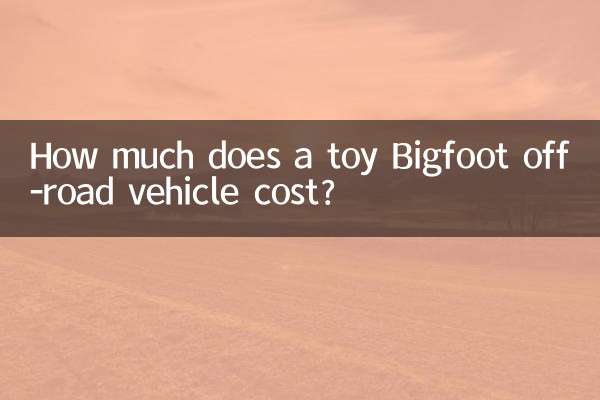 玩具大腳越野車多少錢