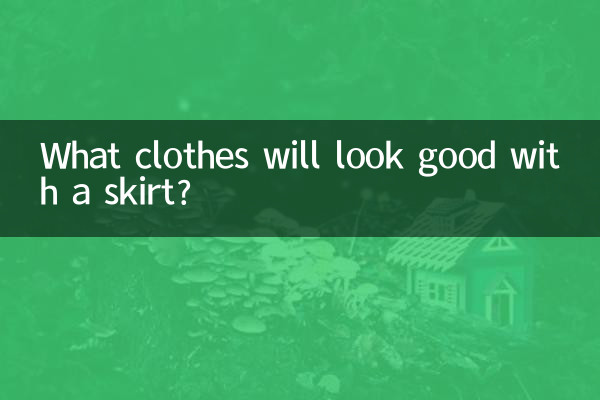 Quali vestiti staranno bene con una gonna?