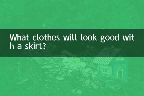 Quels vêtements iront bien avec une jupe ?