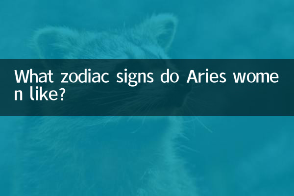 白羊女喜歡什麼星座