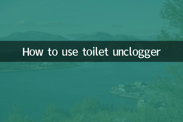 Cómo utilizar el desatascador de inodoros