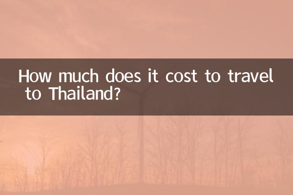 Quanto custa viajar para a Tailândia?