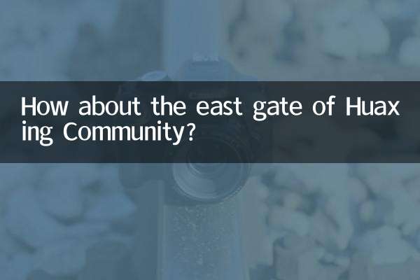 ¿Qué tal la puerta este de la comunidad Huaxing?