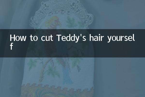 Como cortar o cabelo do Teddy sozinho