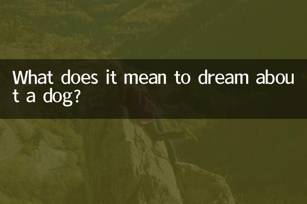 کتے کے بارے میں خواب دیکھنے کا کیا مطلب ہے؟