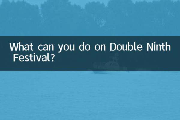 Was kann man beim Double Ninth Festival machen?