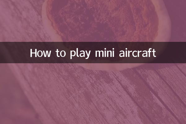 Come giocare a mini aerei