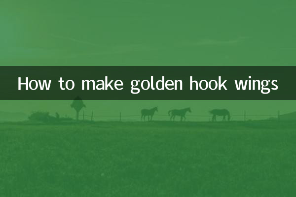 Cómo hacer alas de Golden Hook