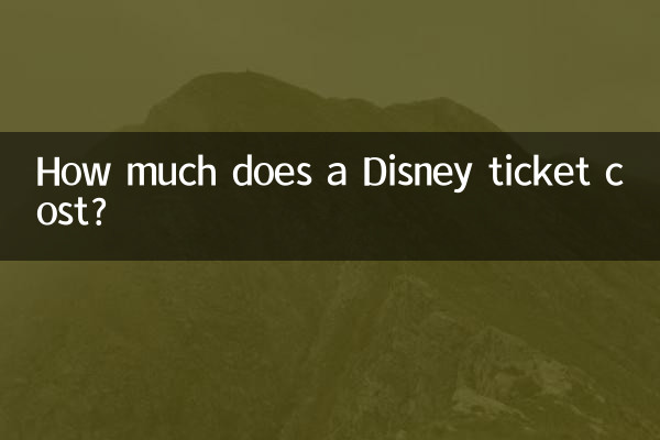 ディズニーチケットの値段はいくらですか？