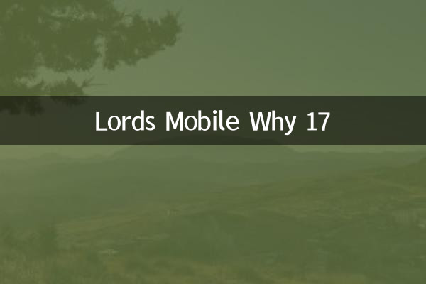 Lords Mobile Why 17