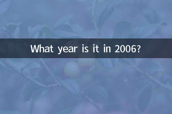 2006年是什麼座