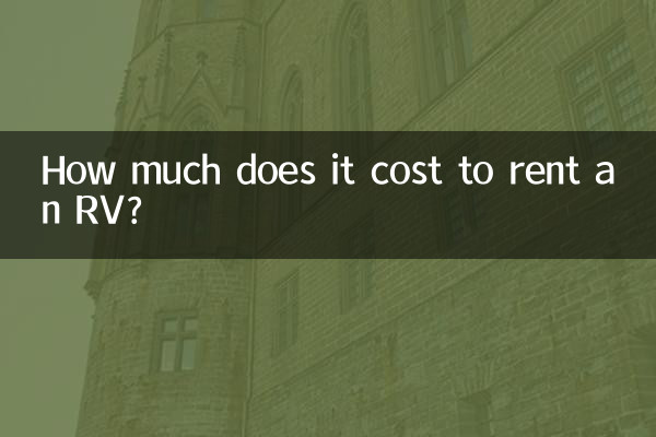 RV کرایہ پر لینے میں کتنا خرچ آتا ہے؟