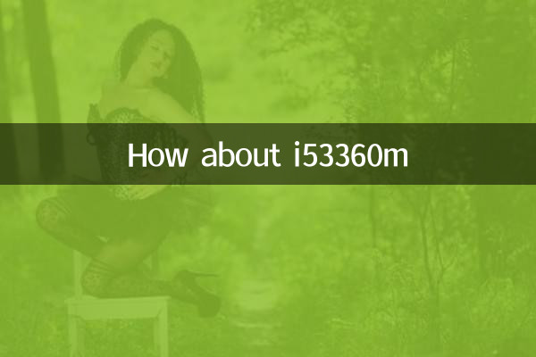 Wie wäre es mit i53360m