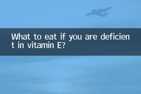 Cosa mangiare se si è carenti di vitamina E?