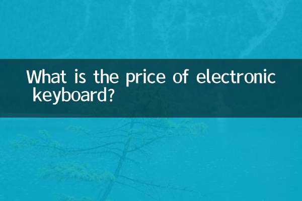 Qual é o preço do teclado eletrônico?