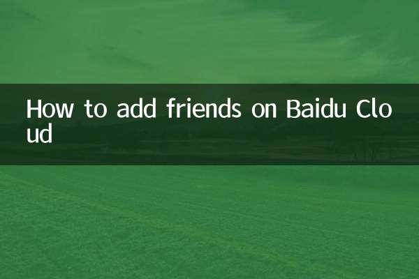 بائیڈو کلاؤڈ پر دوستوں کو کیسے شامل کریں