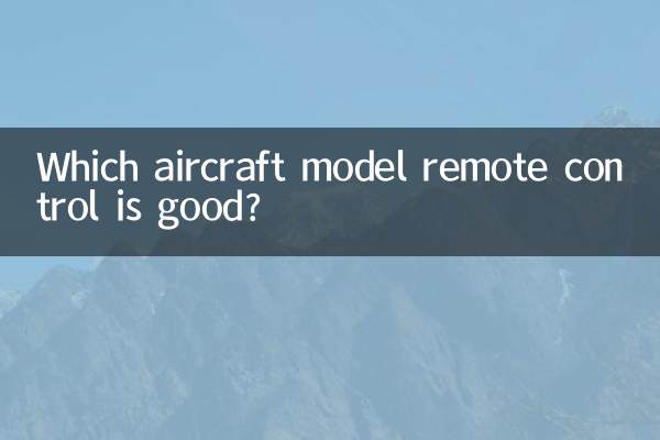 Qual controle remoto de modelo de aeronave é bom?
